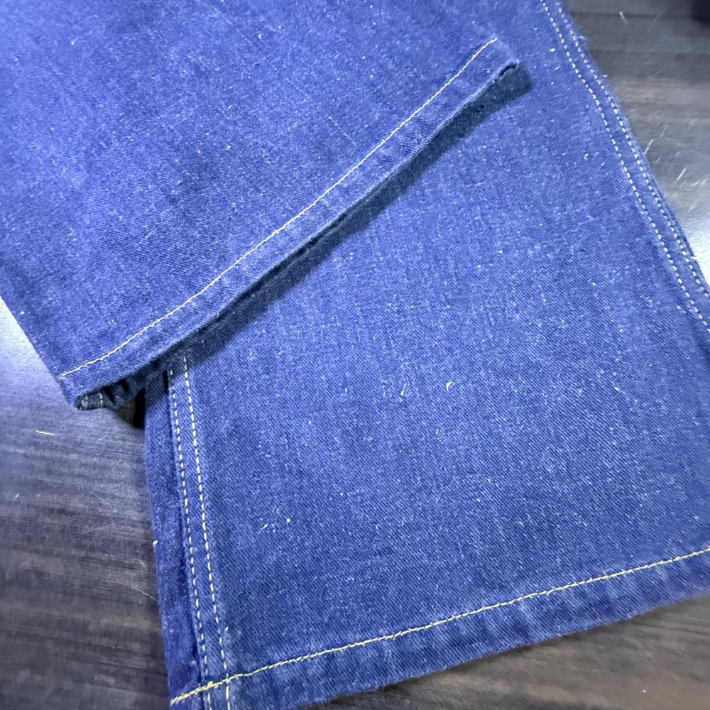 Phoenix Brand Flare Leg Jeans 32x30 Vintage Dark Medium Wash Denim Pants - Picture 3 of 6